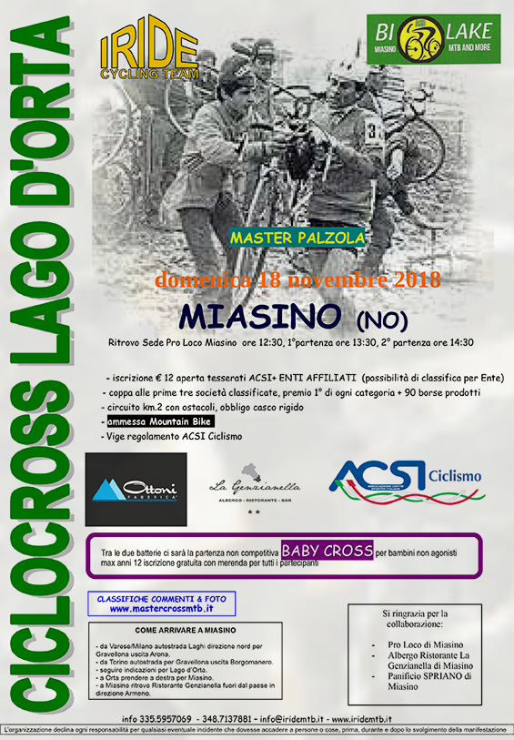 Ciclocross 2018-master palzola-vivilanotizia