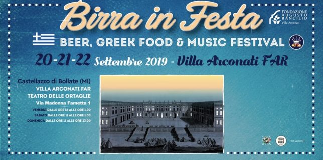 festa della birra Villa Arconati