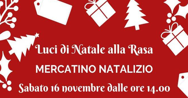 Luci di Natale alla Rasa-Vivilanotizia