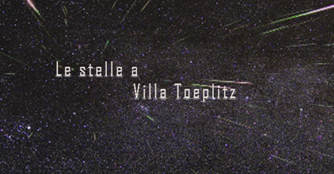 Le stelle a villa Toeplitz-vivilanotizia