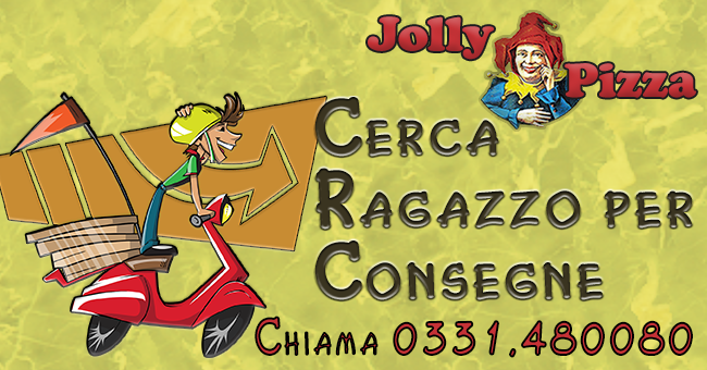 Jolly pizza cerca ragazzo