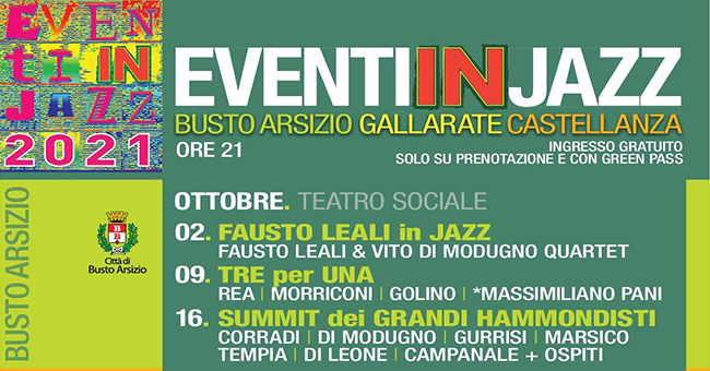 Eventi in Jazz-vivilanotizia