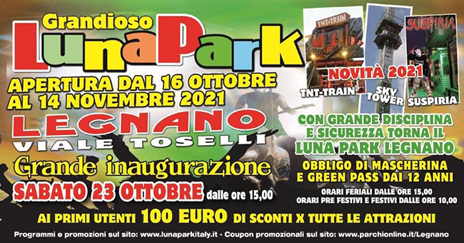 Luna Park Legnano 2021-vivilanotizia