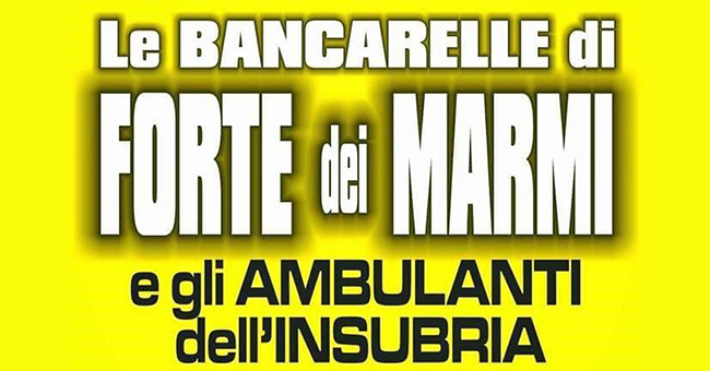 Bancarelle di forte dei marmi-vivilanotizia