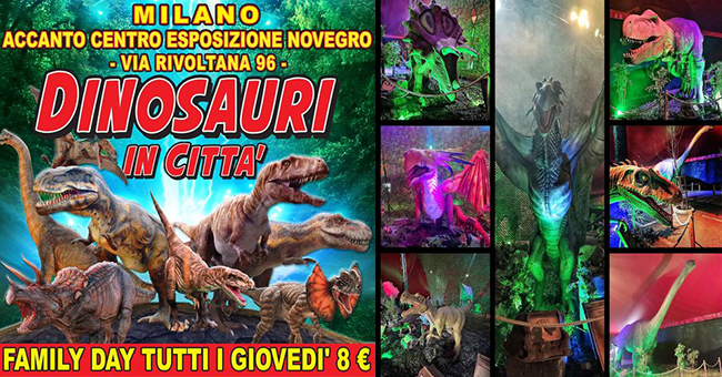 Dinosauri in città-Vivilanotizia